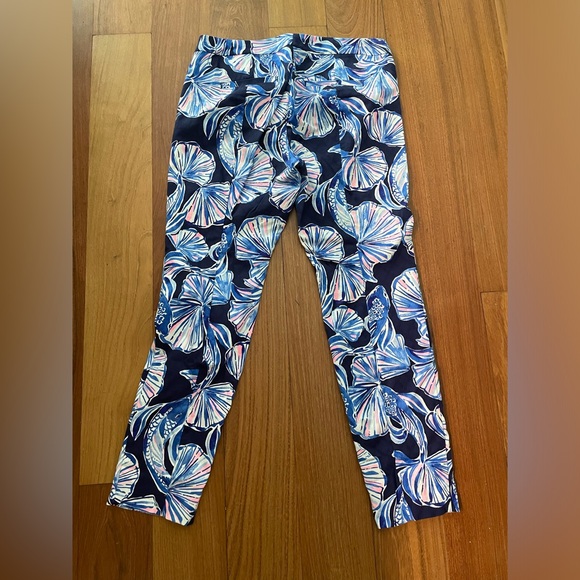 Lilly Pulitzer Blue and Pink Koi print.  Worn 1x.  Excellent condition. - Picture 3 of 3